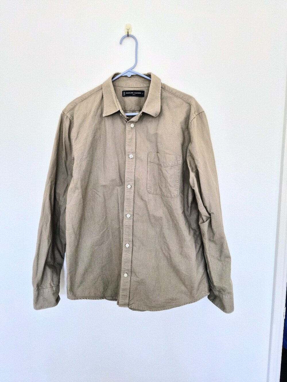 Everlane Uniform 100% Cotton Button Down Shirt